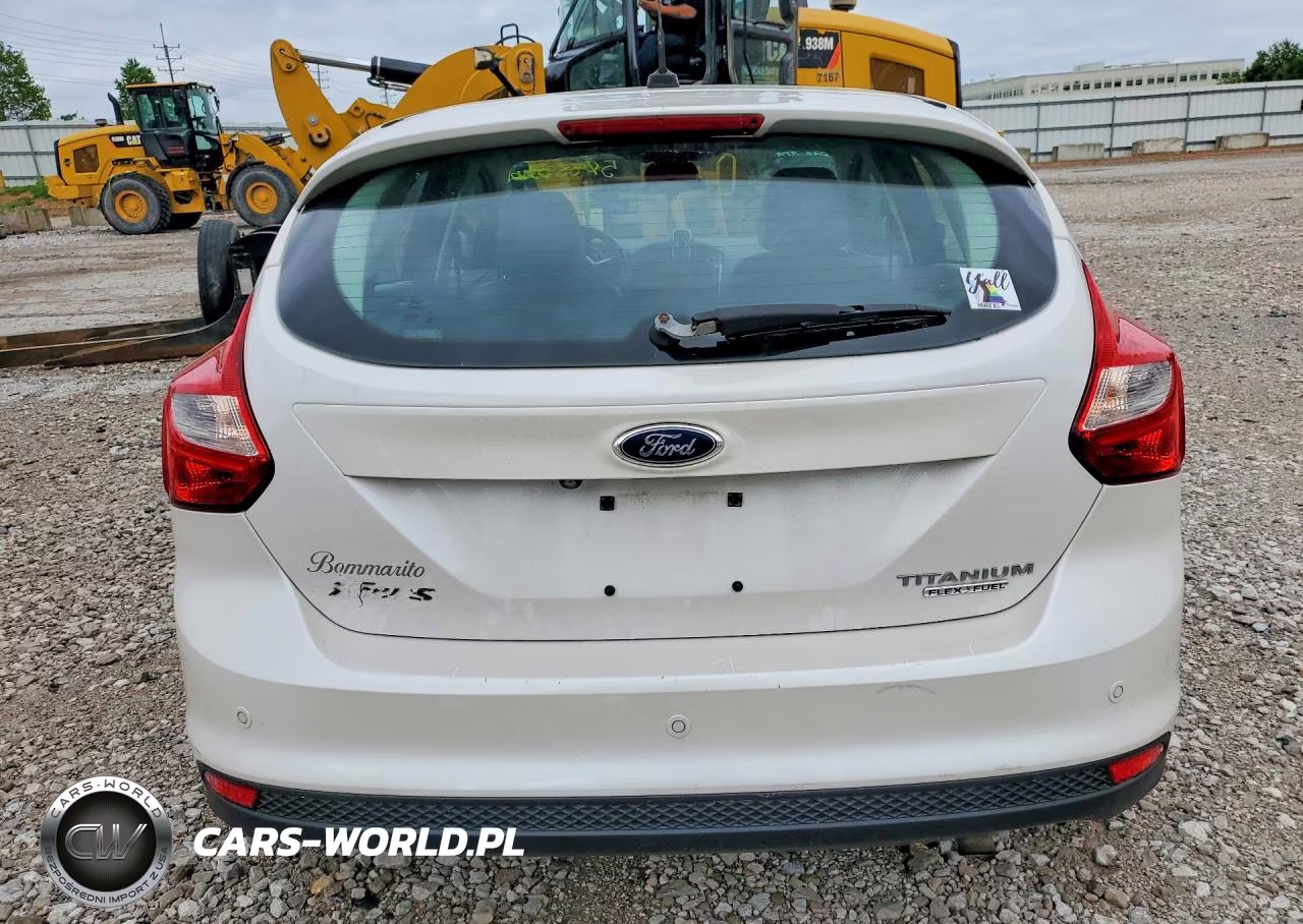 2014 Ford Focus Titanium VIN:1FADP3N23EL303441 - 6
