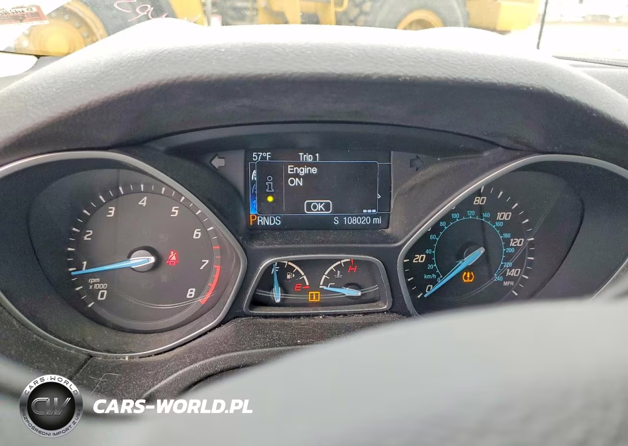 2014 Ford Focus Titanium VIN:1FADP3N23EL303441 - 9