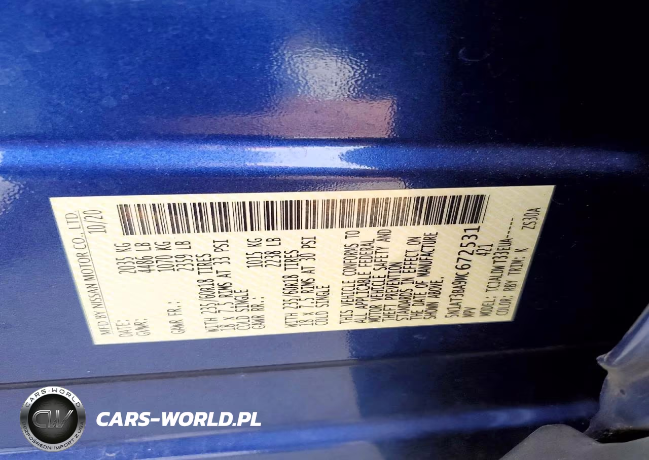 2021 Nissan Rogue Sv VIN:5N1AT3BA9MC672531 - 13