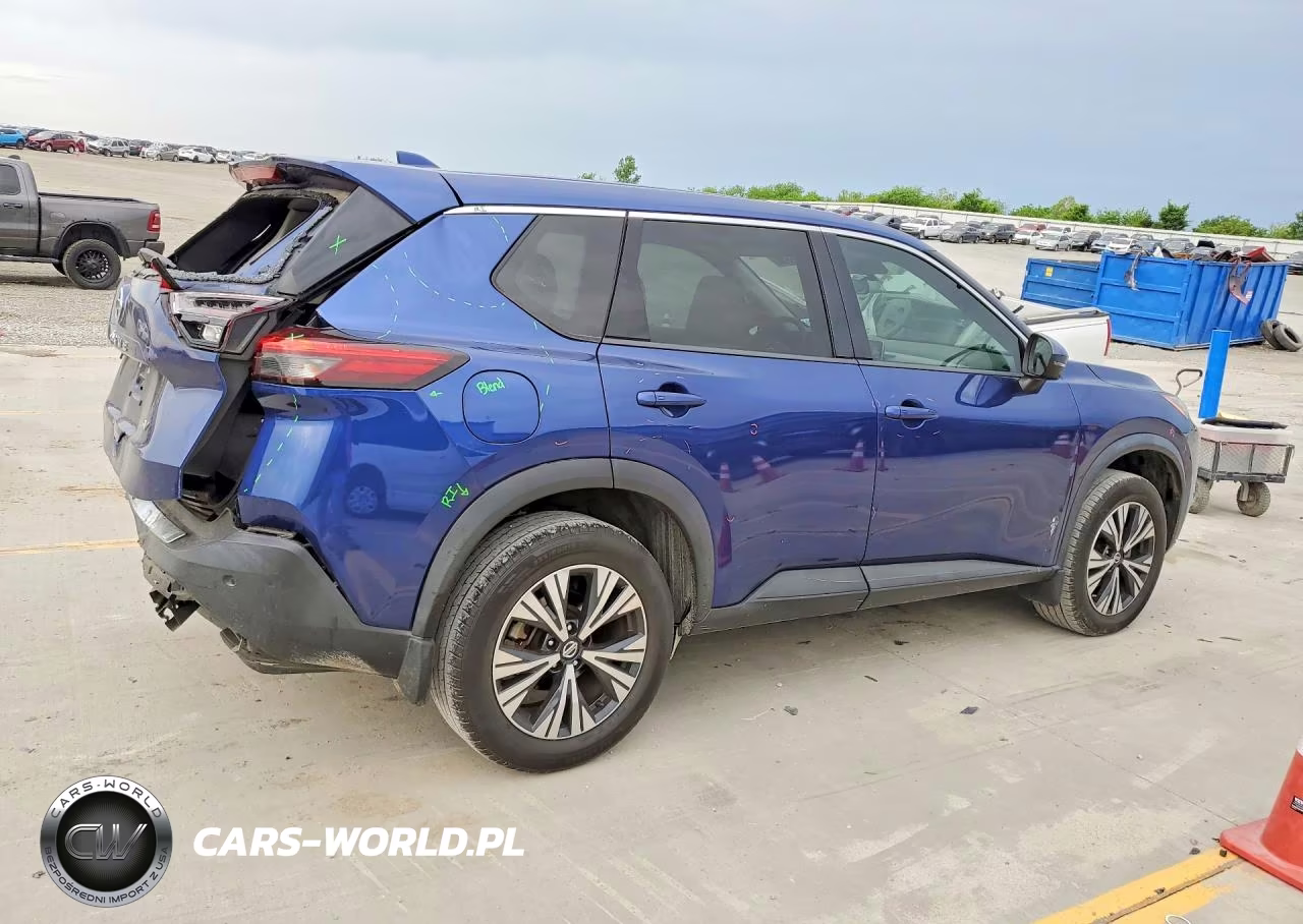 2021 Nissan Rogue Sv VIN:5N1AT3BA9MC672531 - 3