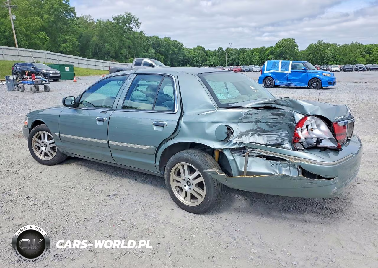 2005 Mercury Grand Marquis Gs VIN:2MEFM74W55X614734 - 2
