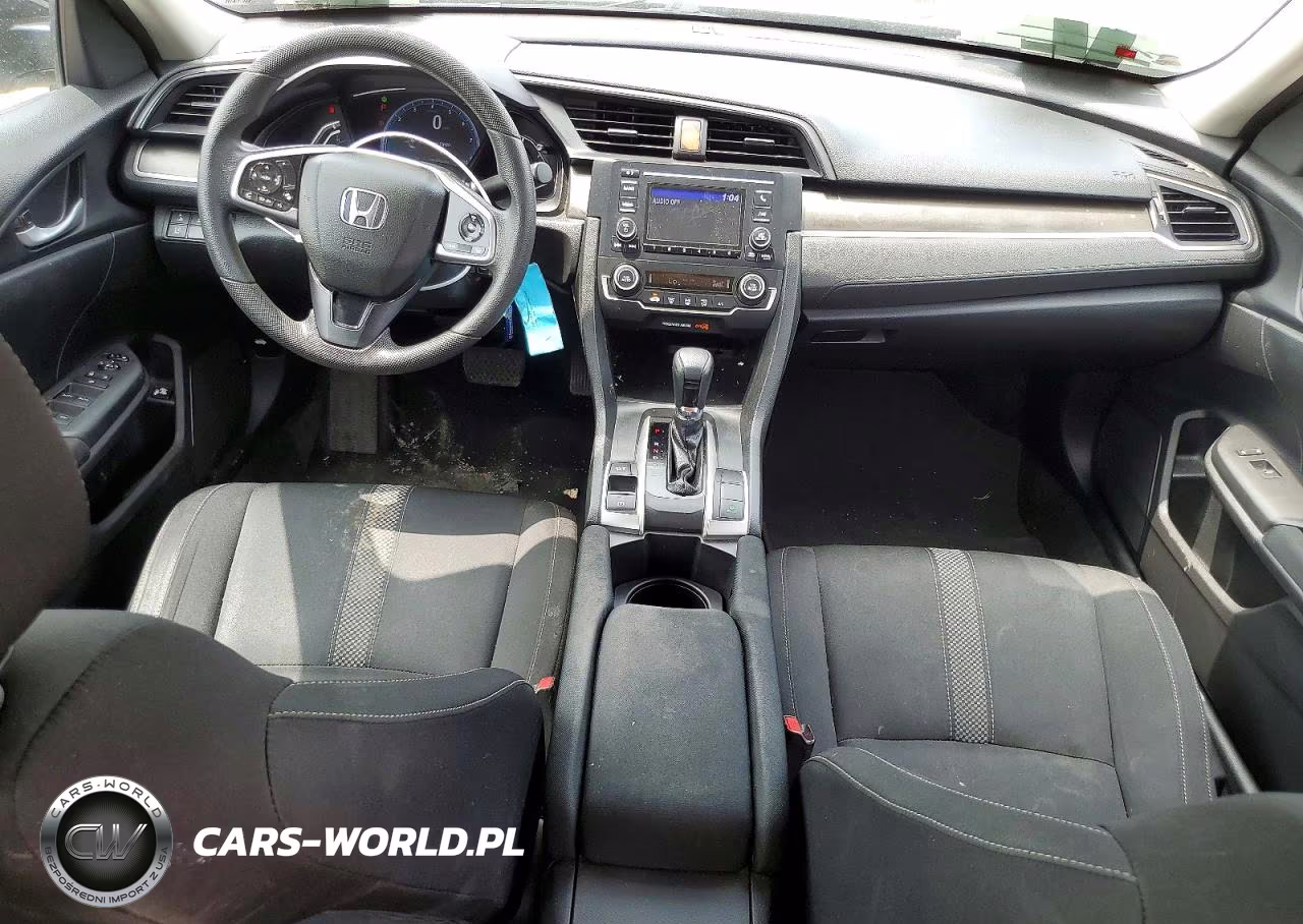 2019 Honda Civic Lx VIN:19XFC2F62KE007647 - 8