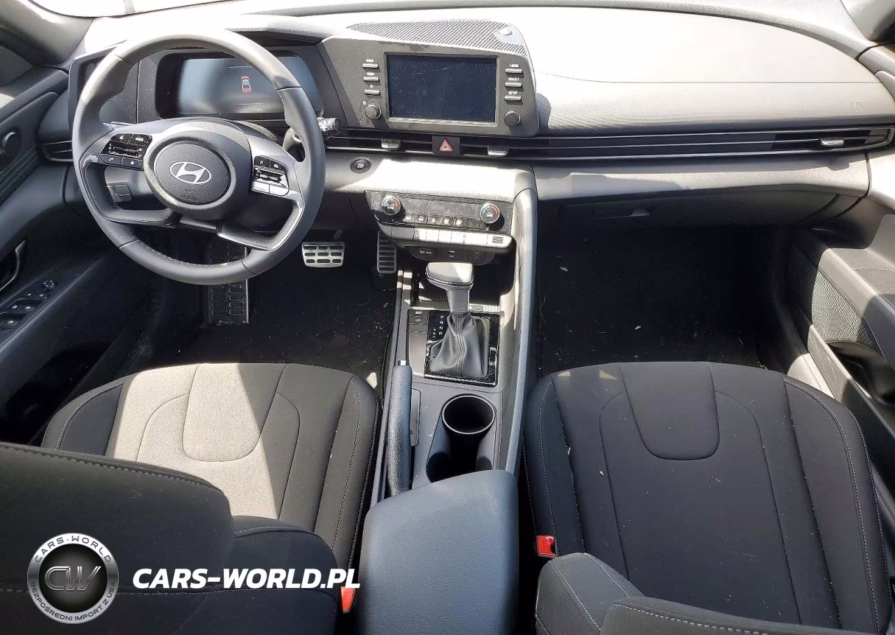 2025 Hyundai Elantra Sel Sport VIN:KMHLM4DG2SU043682 - 8