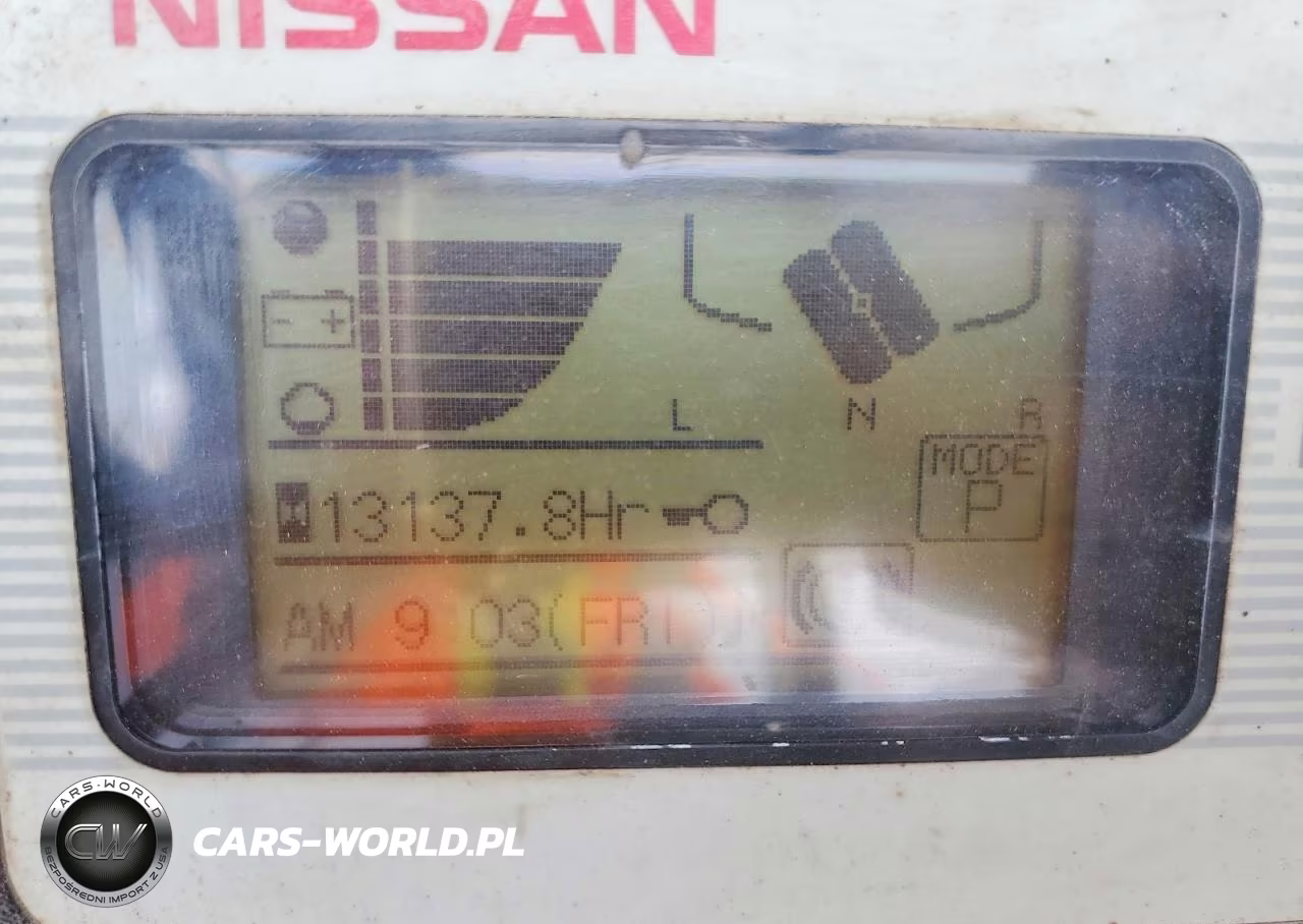 2009 Nissan 1N1L25V - Forklift VIN:1N1723052 - 8