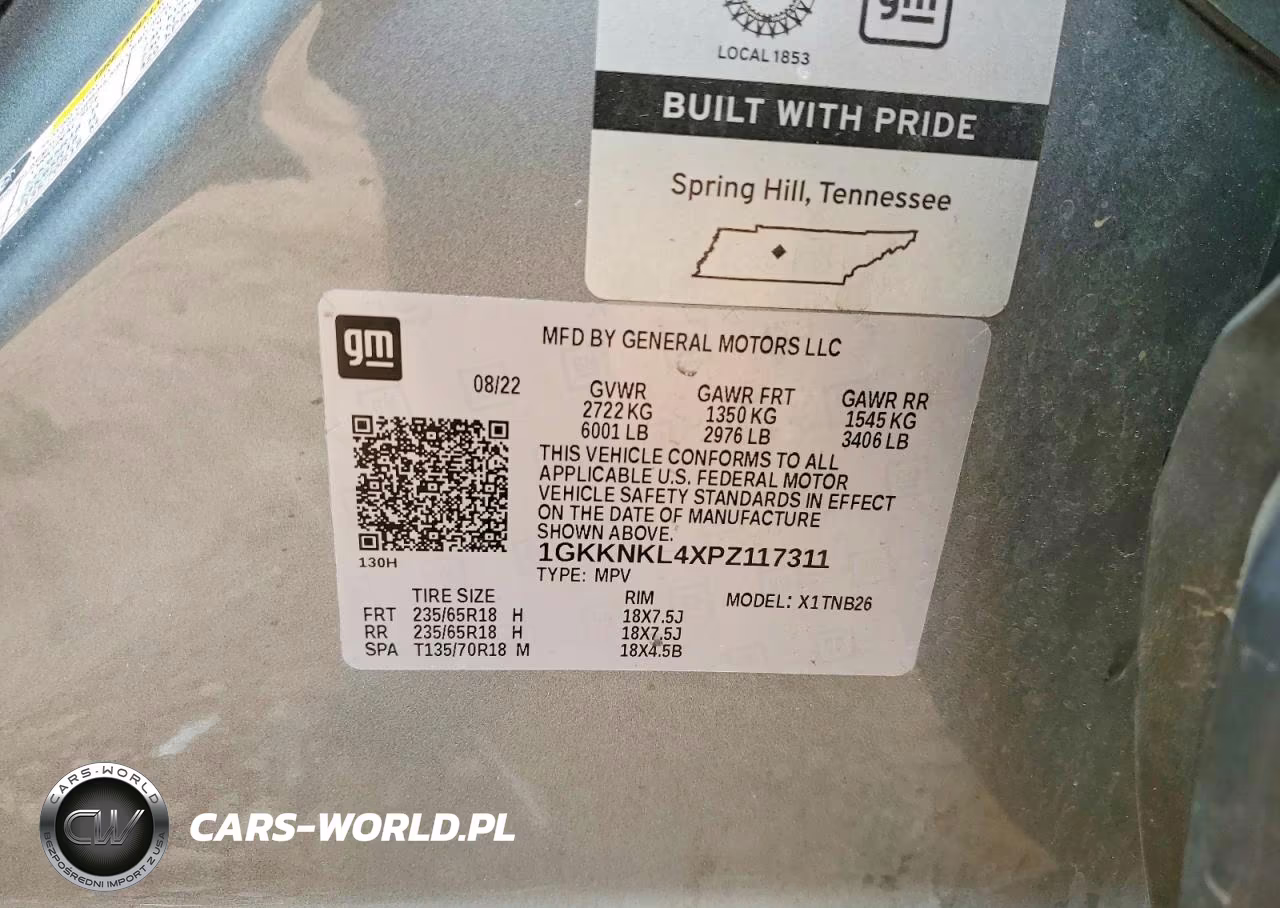 2023 GMC Acadia Sle VIN:1GKKNKL4XPZ117311 - 13