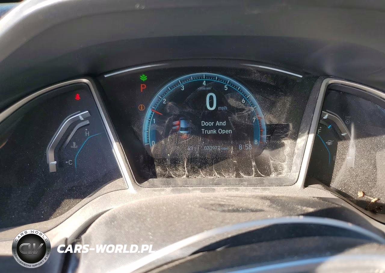 2018 Honda Civic Ex VIN:19XFC2F78JE012035 - 9