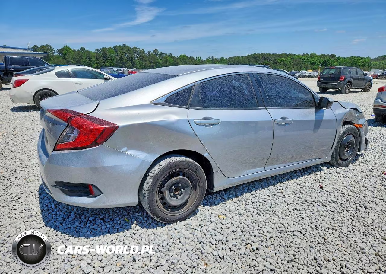 2020 Honda Civic Lx VIN:2HGFC2F63LH590043 - 3