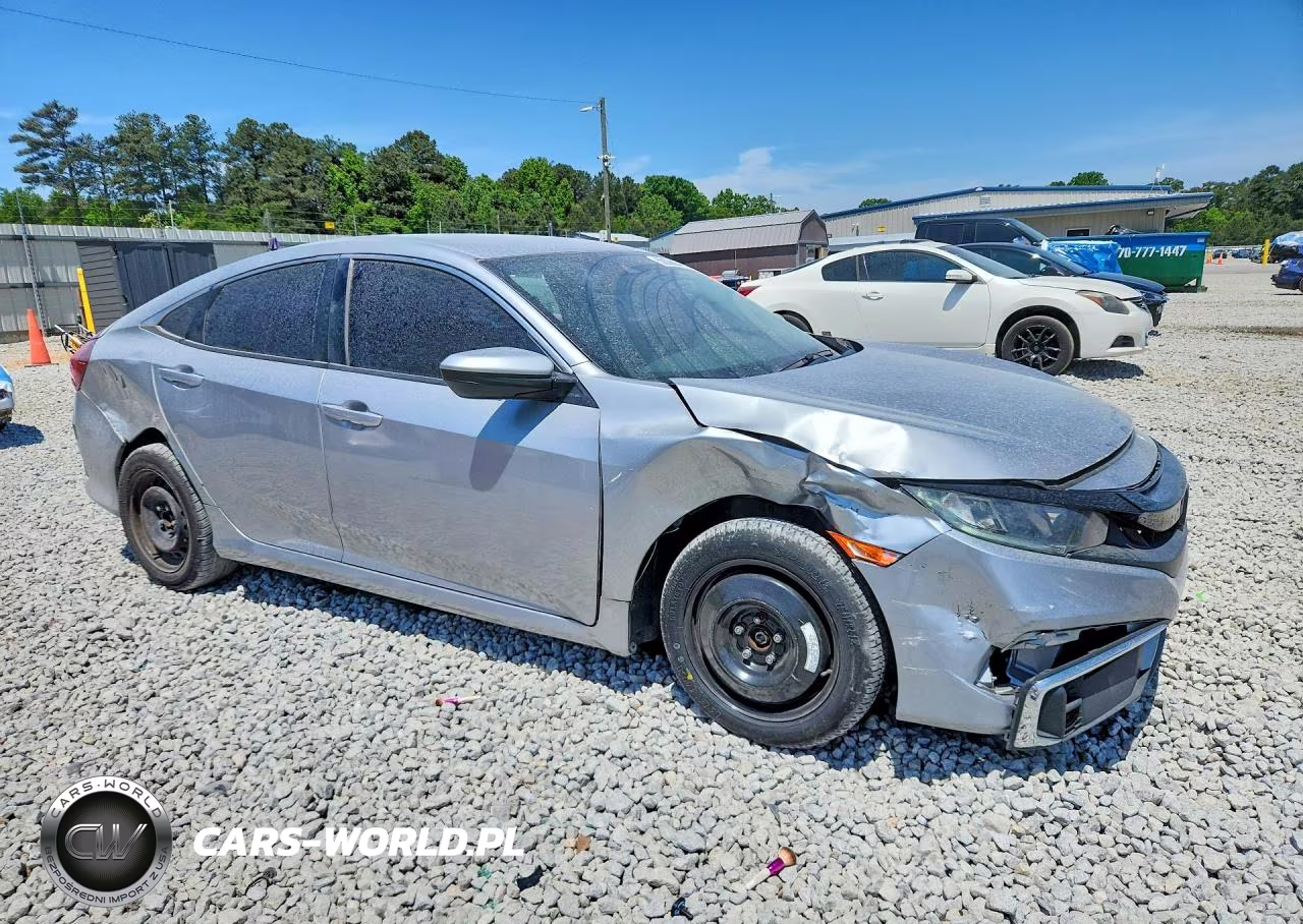 2020 Honda Civic Lx VIN:2HGFC2F63LH590043 - 4