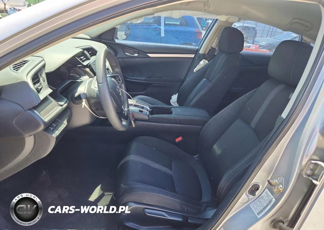 2020 Honda Civic Lx VIN:2HGFC2F63LH590043 - 7