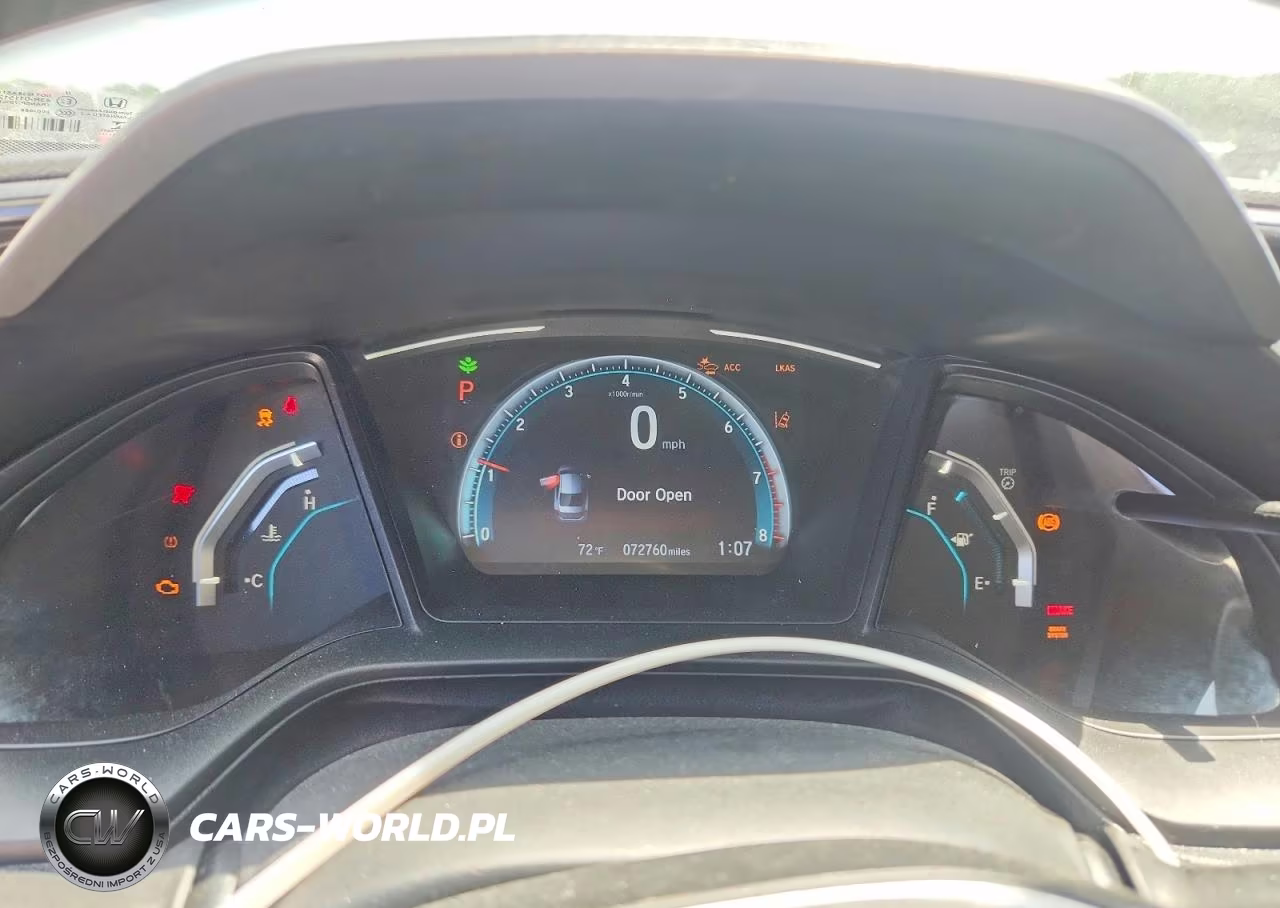 2020 Honda Civic Lx VIN:2HGFC2F63LH590043 - 9