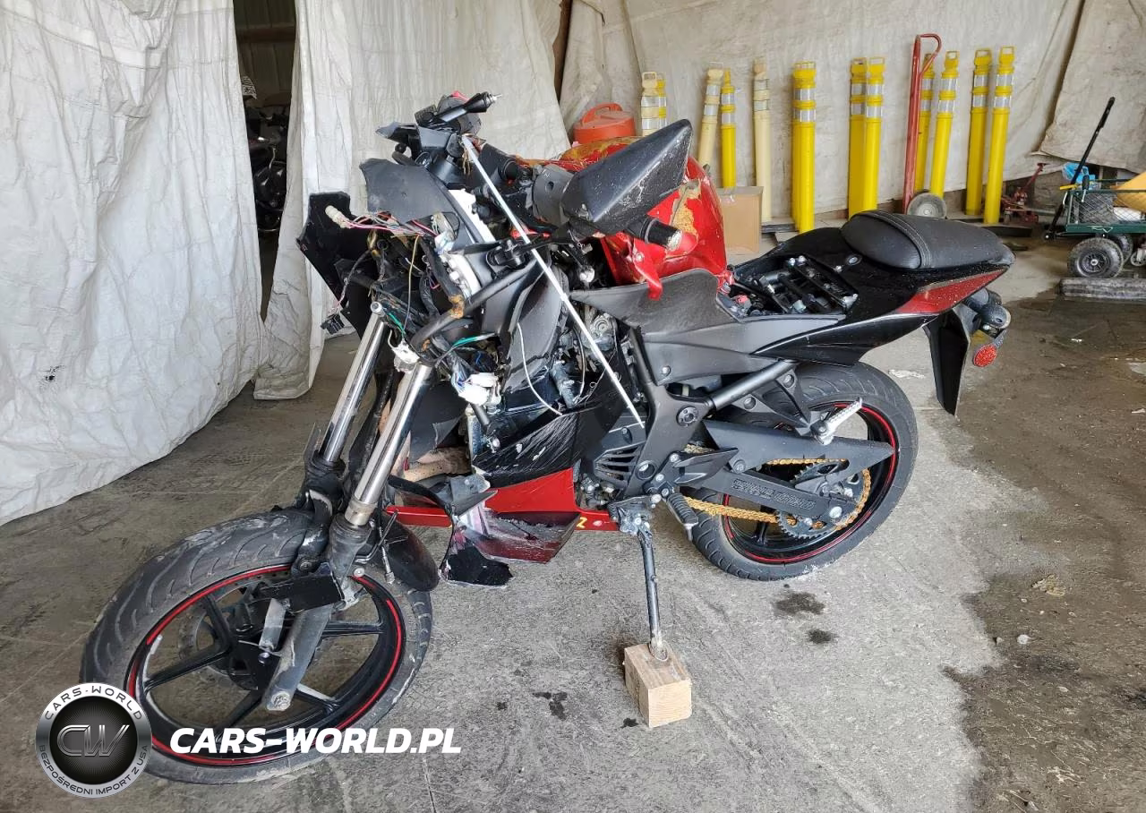 2010 Kawasaki Ex250 J VIN:JKAEXMJ1XADA64957 - 2