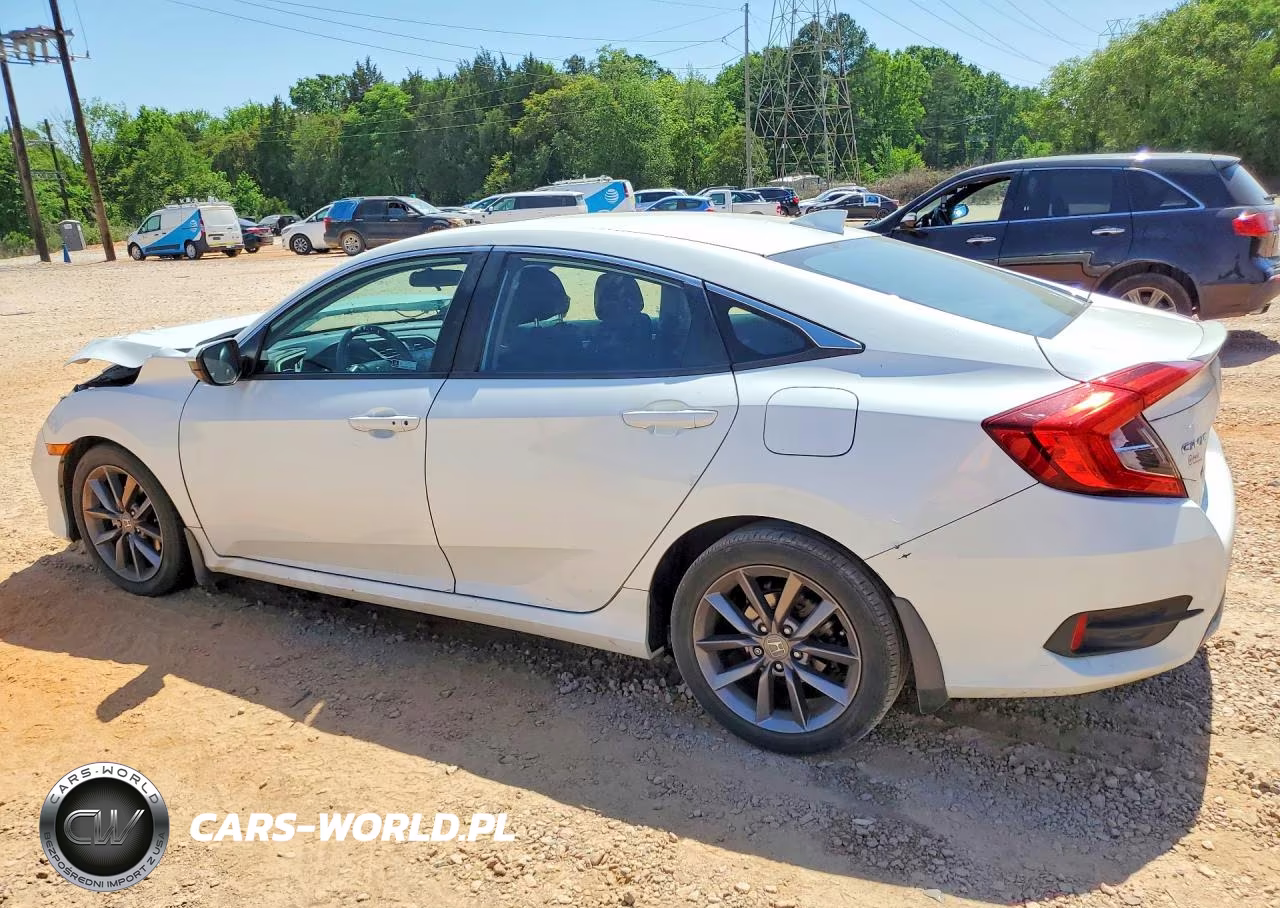2020 Honda Civic Ex VIN:19XFC1F32LE023493 - 2