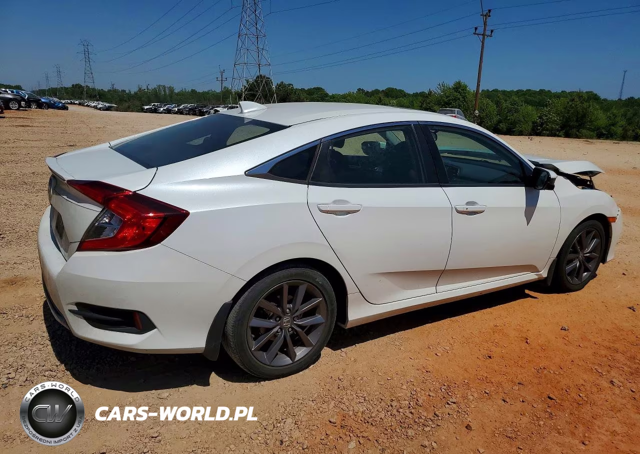 2020 Honda Civic Ex VIN:19XFC1F32LE023493 - 3
