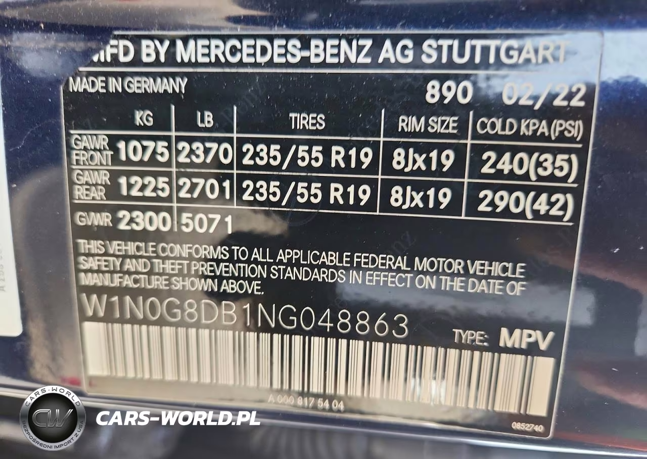 2022 Mercedes-Benz Glc 300 VIN:W1N0G8DB1NG048863 - 13