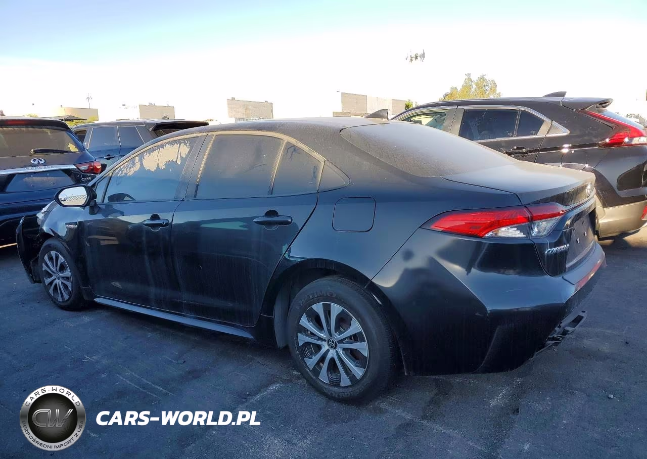 2021 Toyota Corolla Le VIN:JTDEAMDE0MJ024296 - 2