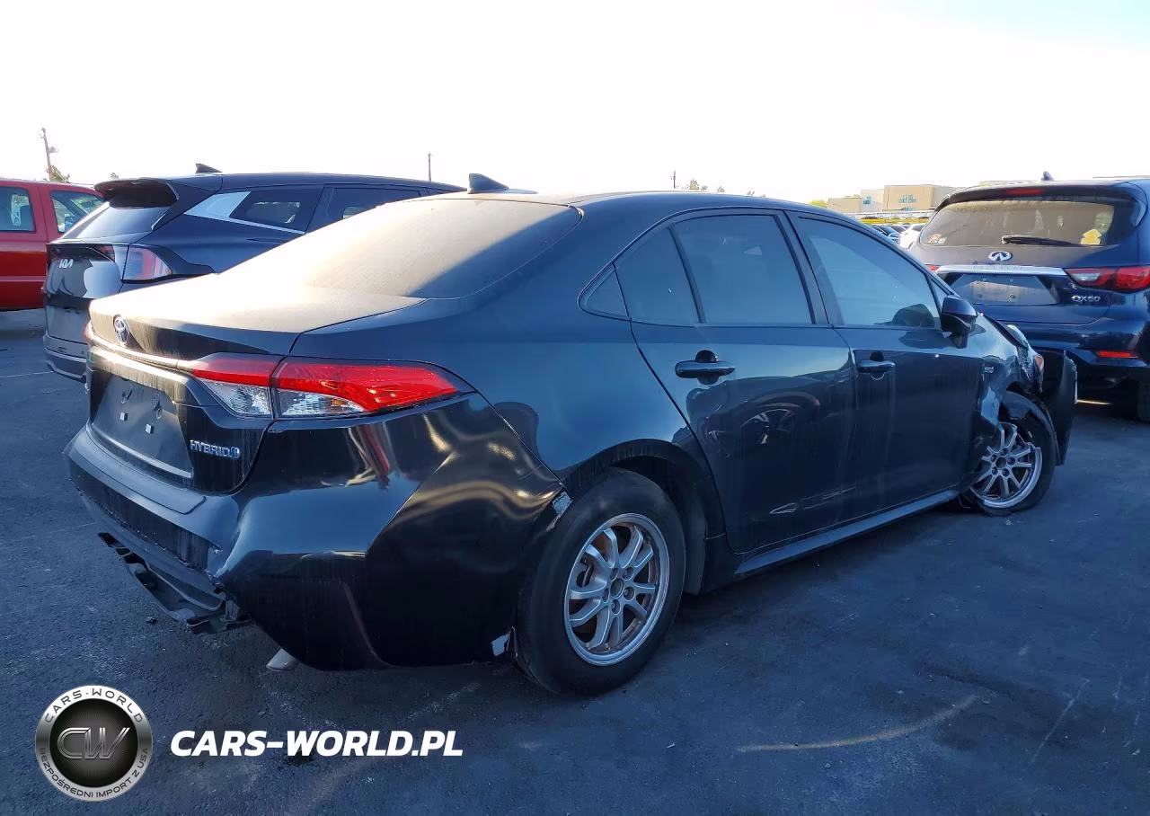 2021 Toyota Corolla Le VIN:JTDEAMDE0MJ024296 - 3