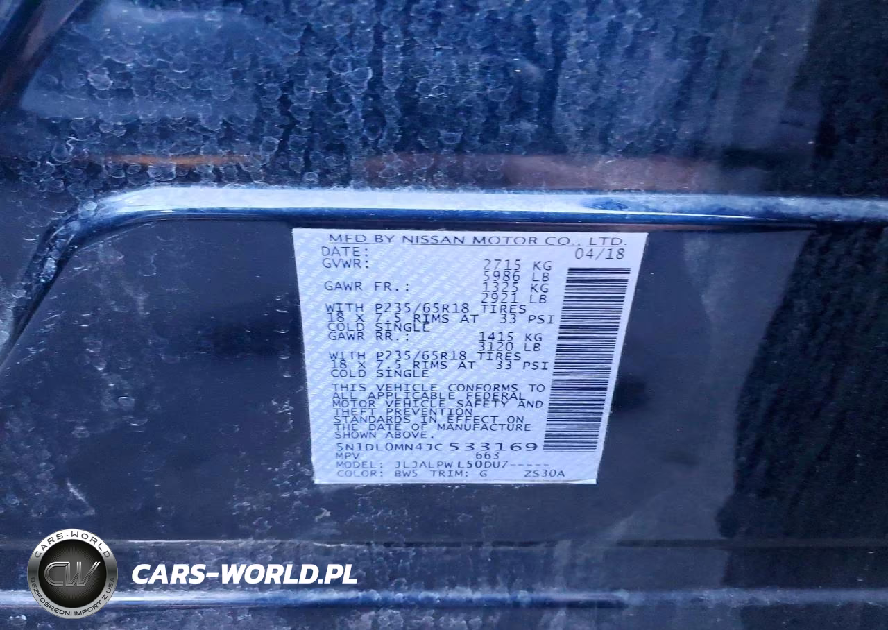 2018 Infiniti Qx60 VIN:5N1DL0MN4JC533169 - 12