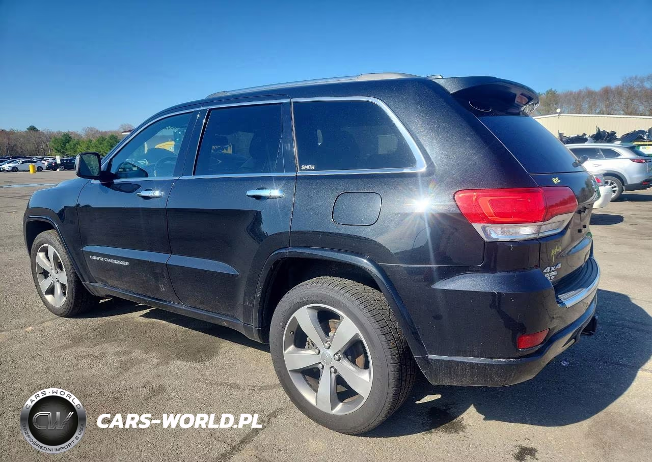 2015 Jeep Grand Cherokee Overland VIN:1C4RJFCG4FC664874 - 2
