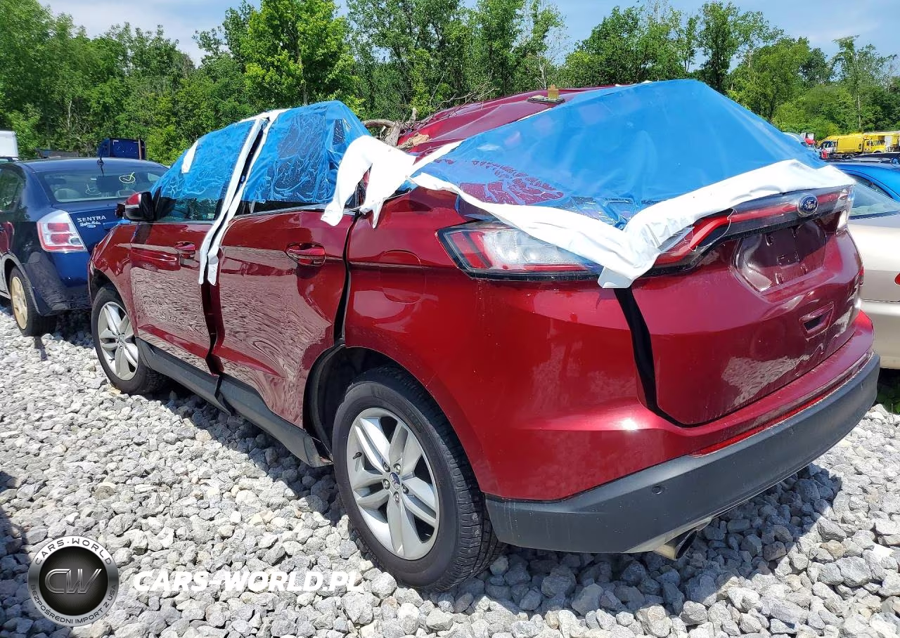 2017 Ford Edge Sel VIN:2FMPK4J91HBC42329 - 2