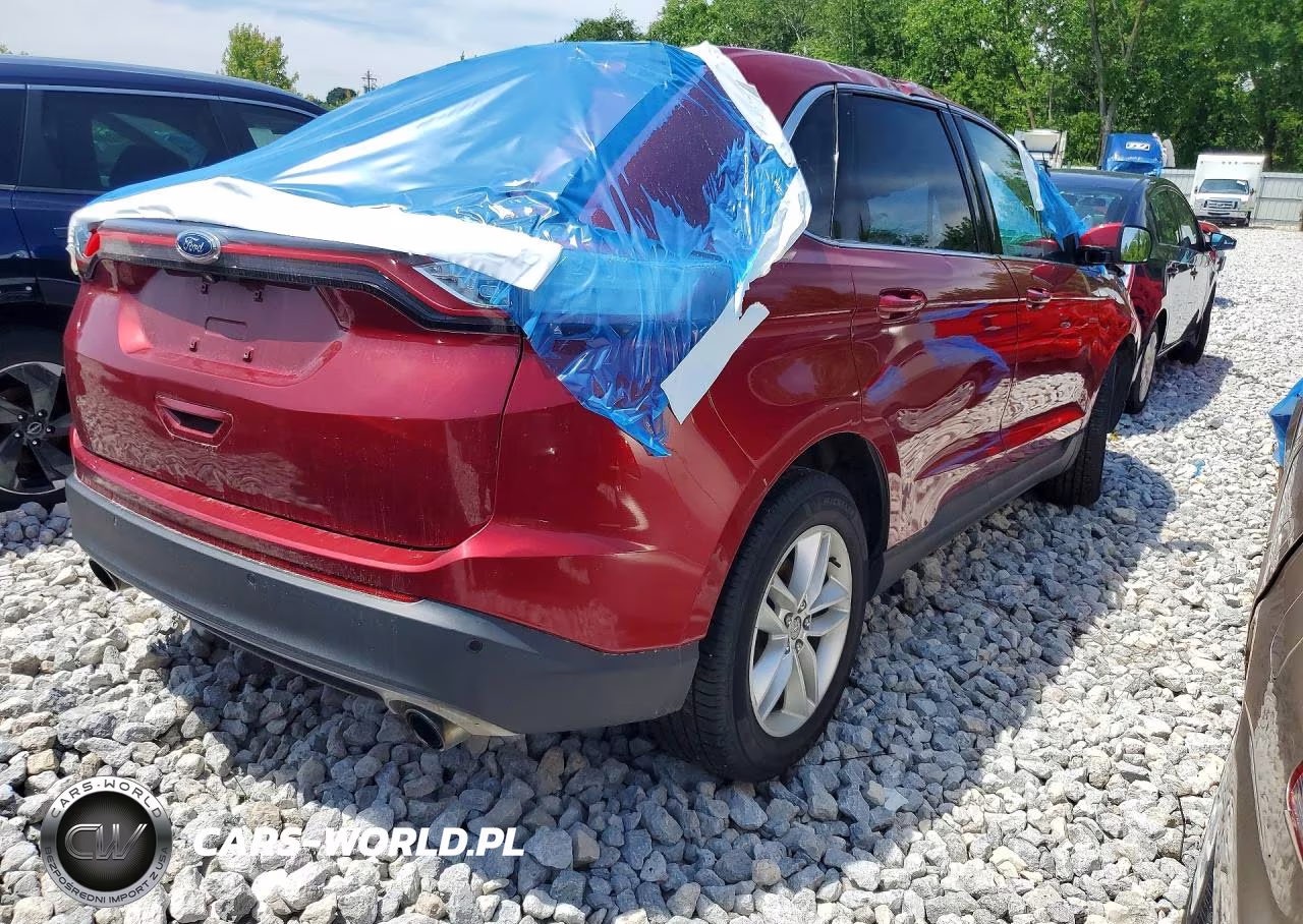 2017 Ford Edge Sel VIN:2FMPK4J91HBC42329 - 3