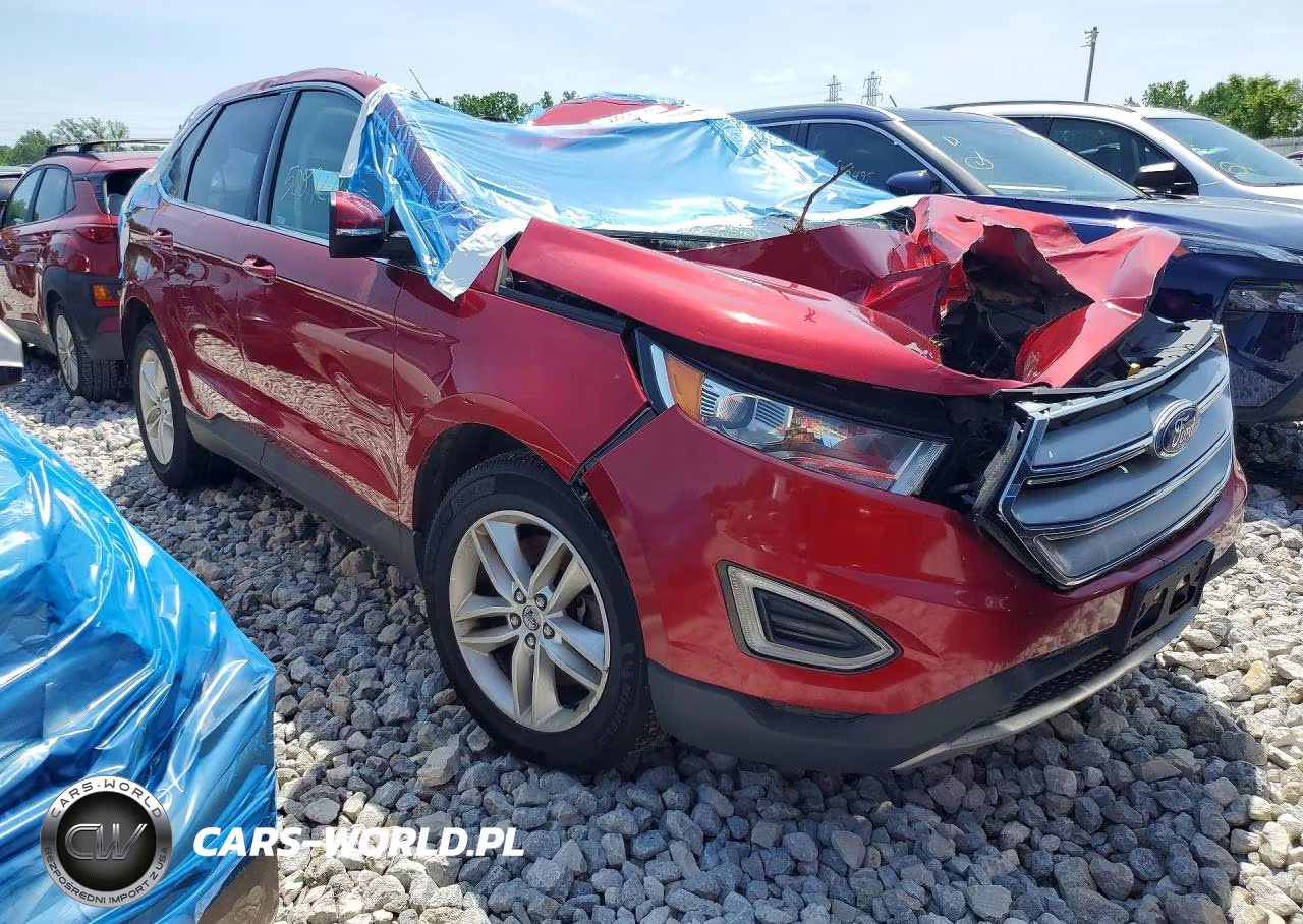 2017 Ford Edge Sel VIN:2FMPK4J91HBC42329 - 4