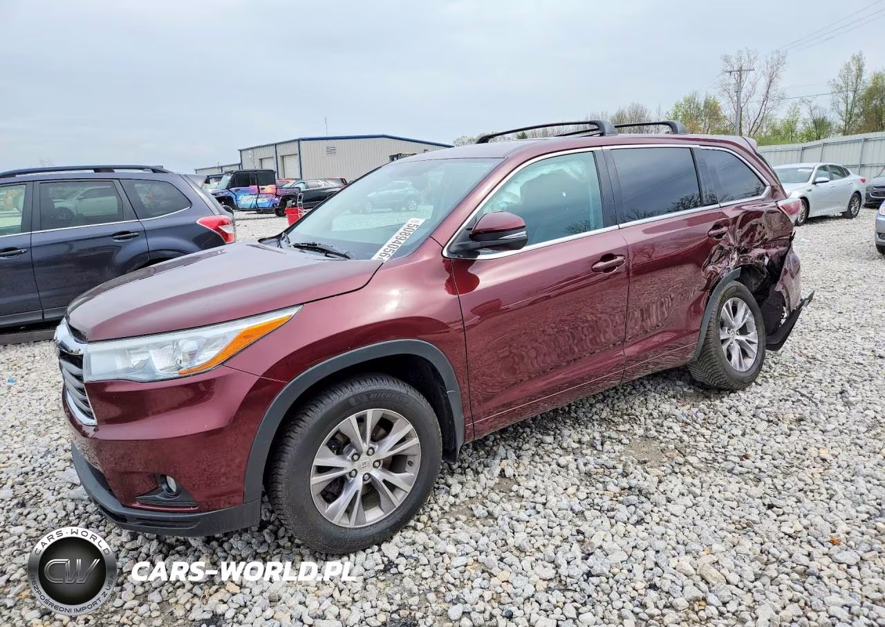 2015 Toyota Highlander Le Plus