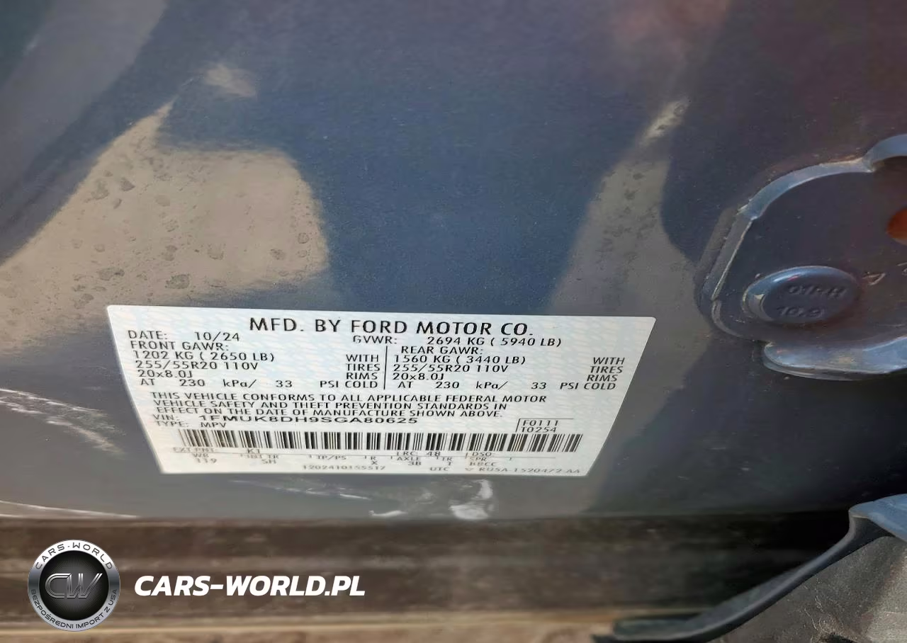 2025 Ford Explorer Active VIN:1FMUK8DH9SGA80625 - 13
