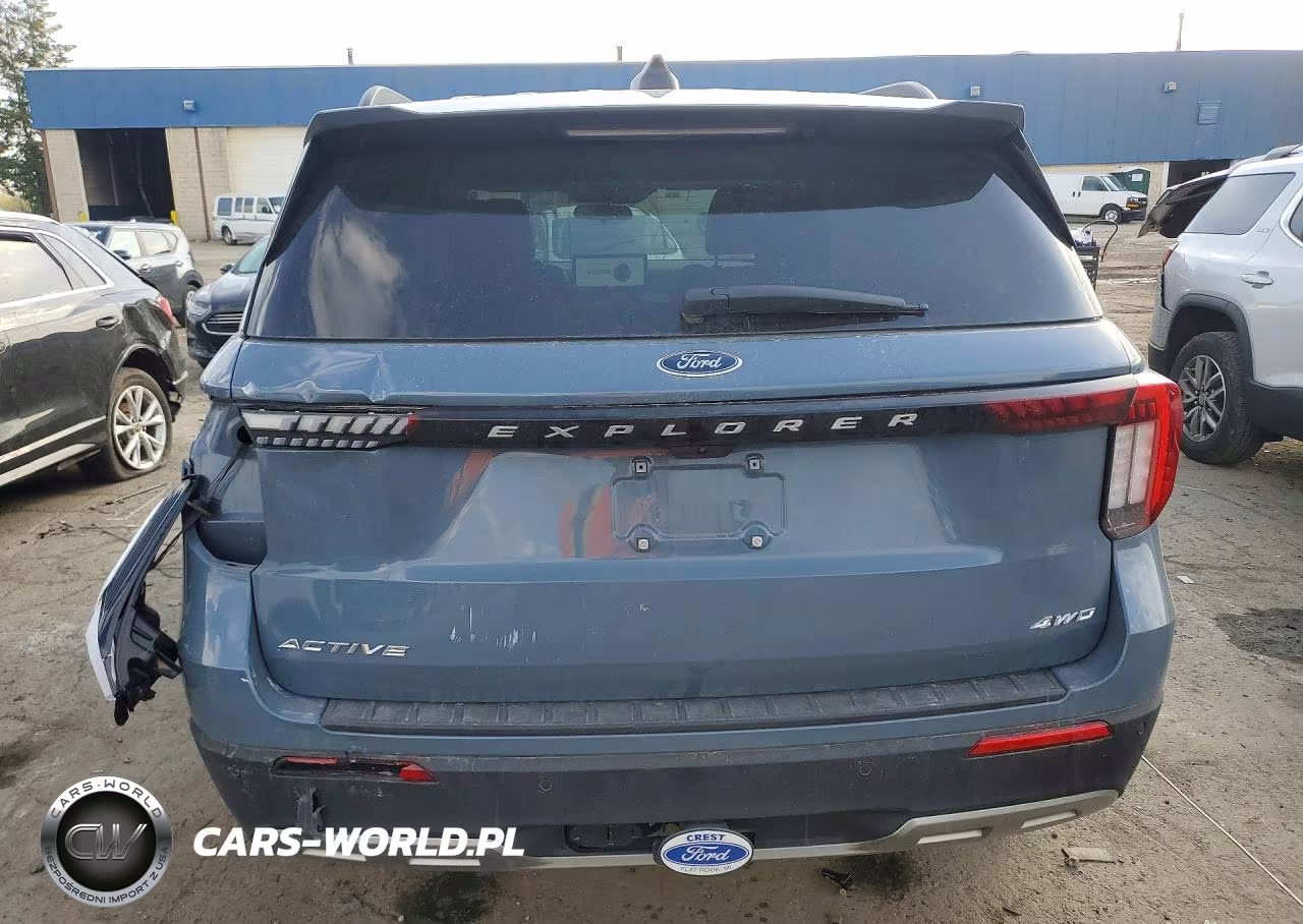 2025 Ford Explorer Active VIN:1FMUK8DH9SGA80625 - 6