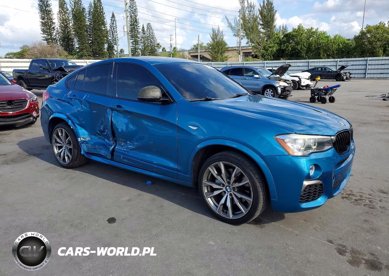 2017 BMW X4 xDrivem40I VIN:5UXXW7C32H0U26262 - 4