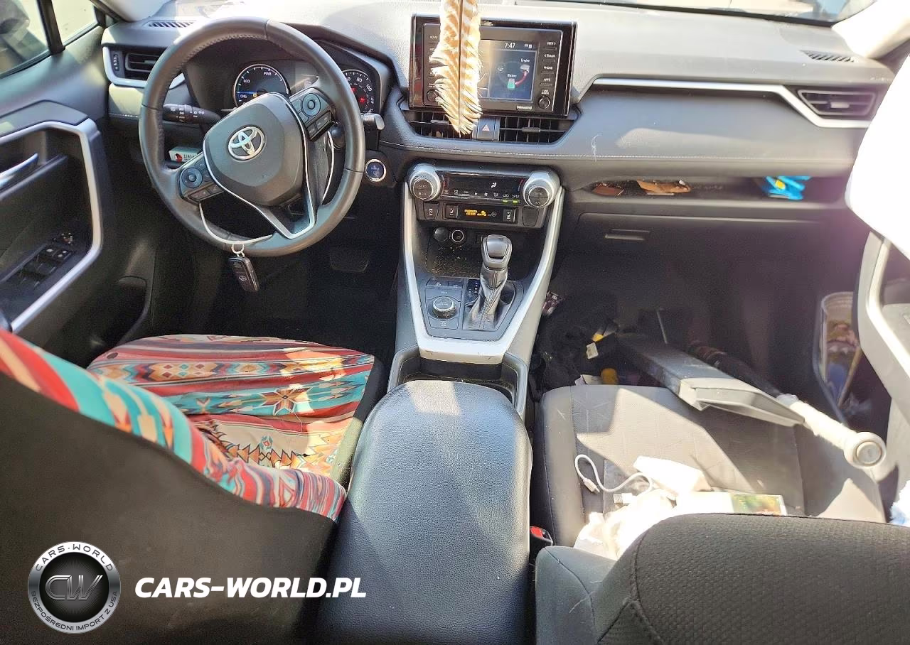2020 Toyota Rav4 Hybrid Xle VIN:2T3RWRFVXLW092912 - 8
