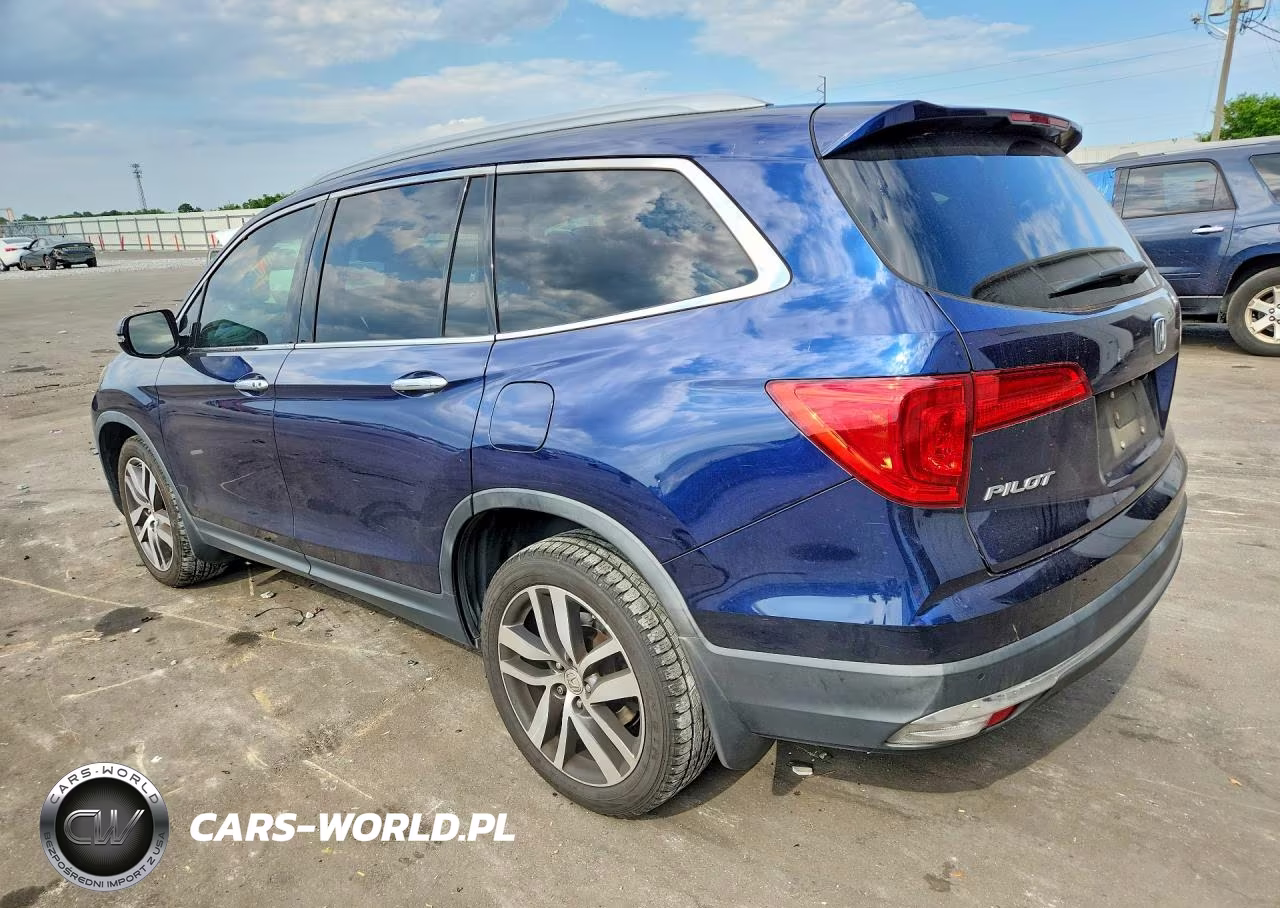 2017 Honda Pilot Touring VIN:5FNYF5H96HB039500 - 2