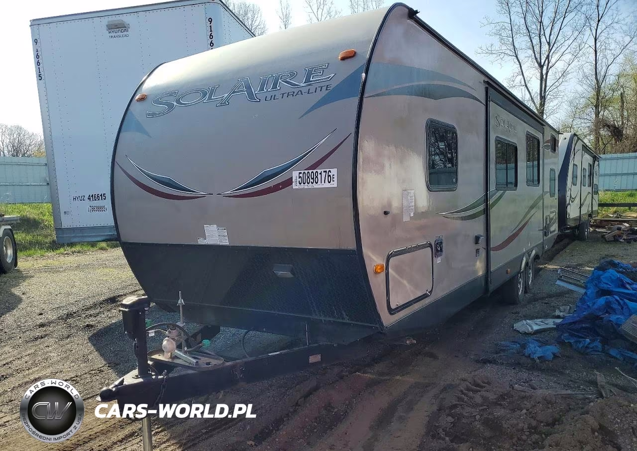 2013 Forest River Solaire Camper VIN:4X4TPAD20DN015353 - 2