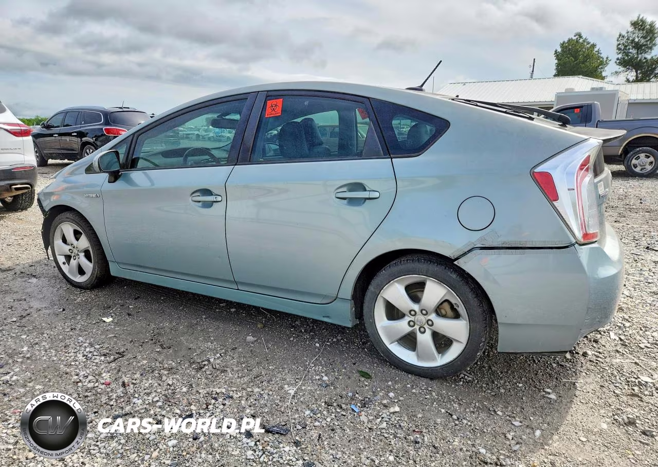 2012 Toyota Prius Five VIN:JTDKN3DU7C1490752 - 2