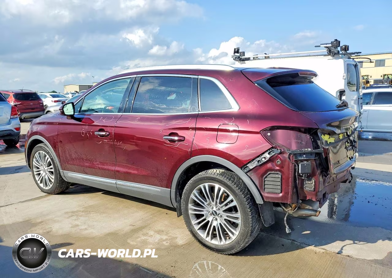 2017 Lincoln Mkx Reserve VIN:2LMPJ6LR8HBL29631 - 2