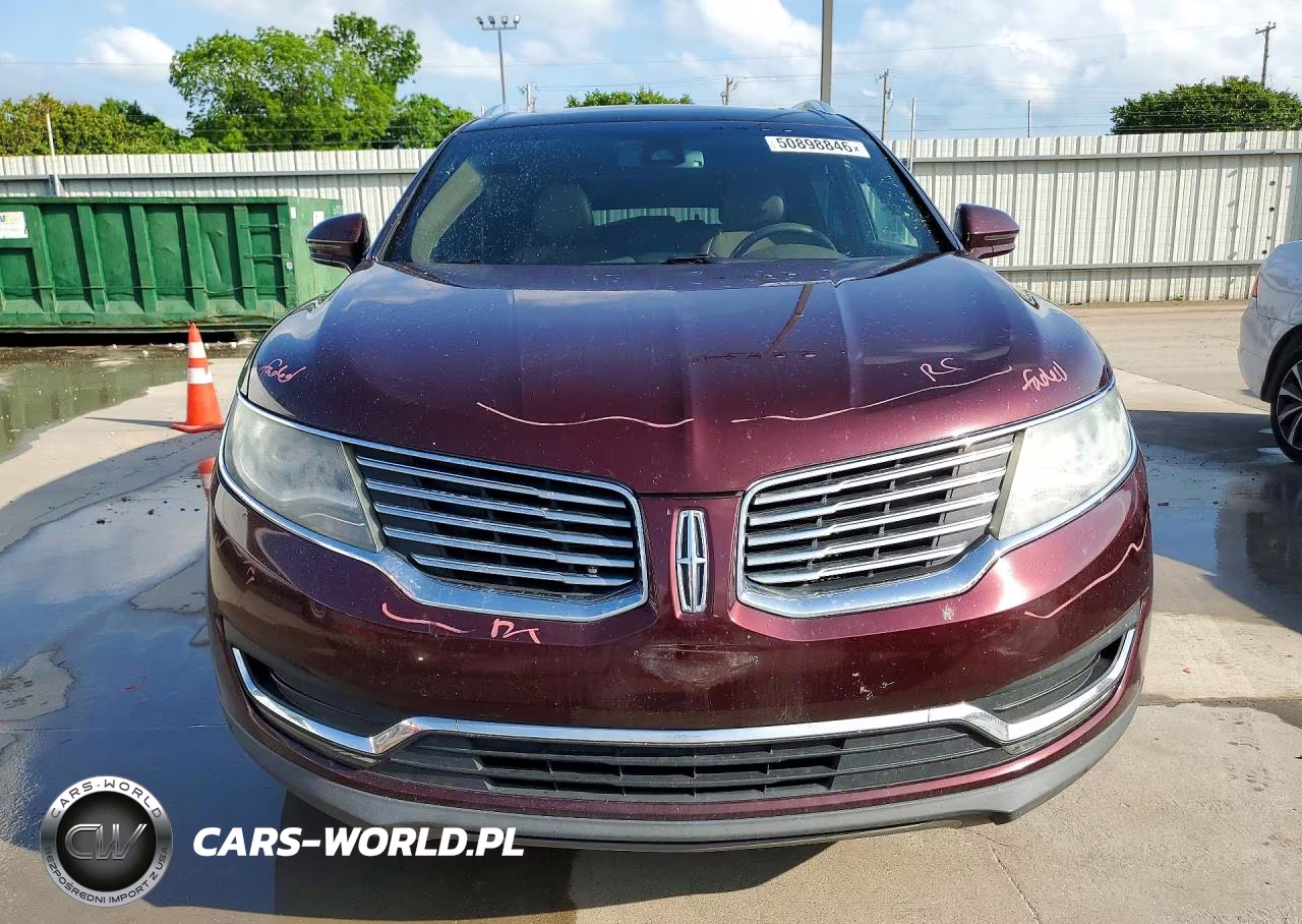 2017 Lincoln Mkx Reserve VIN:2LMPJ6LR8HBL29631 - 5