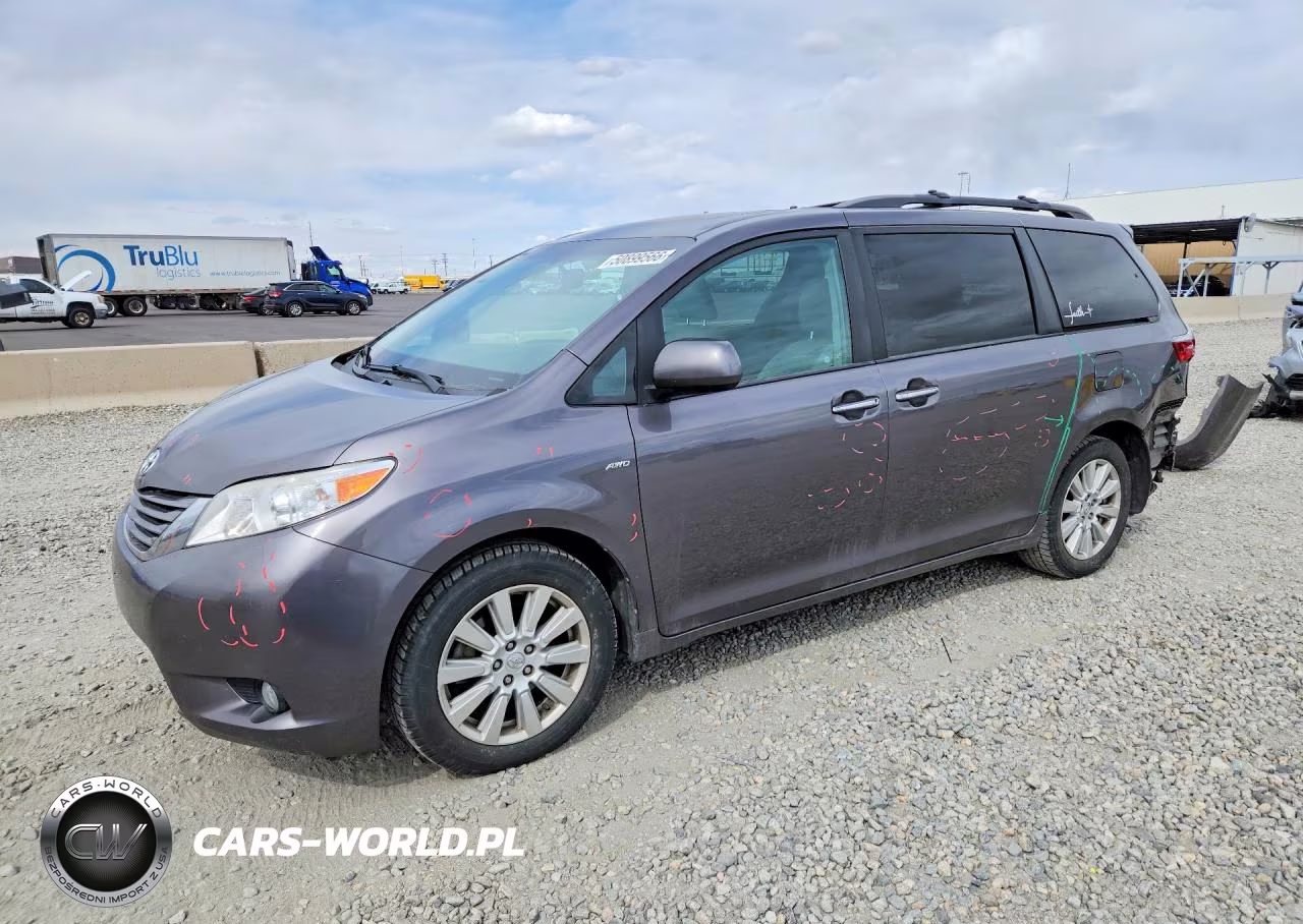 2017 Toyota Sienna Xle 7-Passenger
