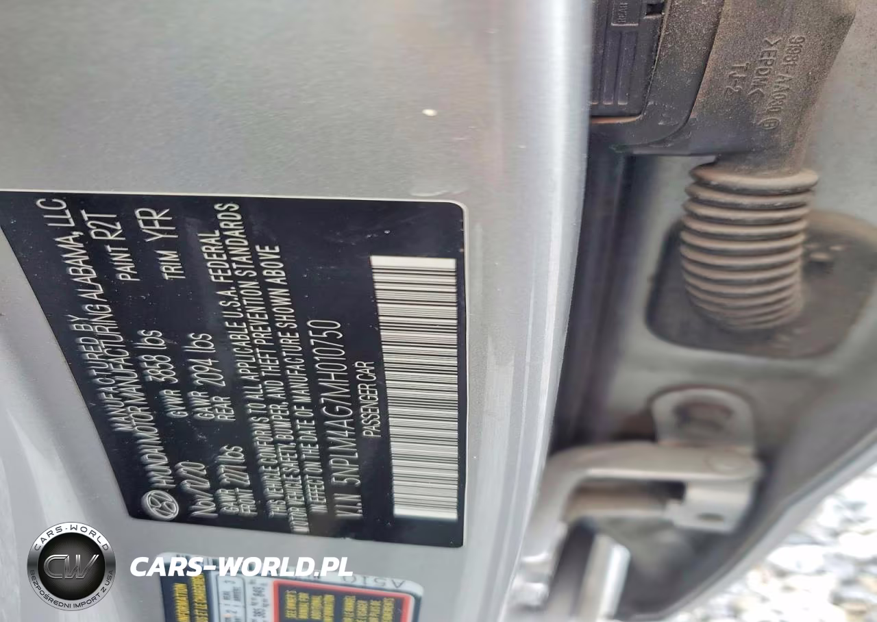2021 Hyundai Elantra Sel VIN:5NPLM4AG7MH010750 - 12