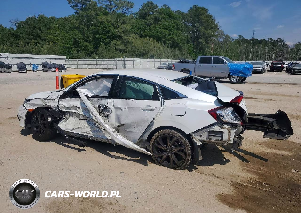 2020 Honda Civic Sport VIN:19XFC2F83LE211215 - 2