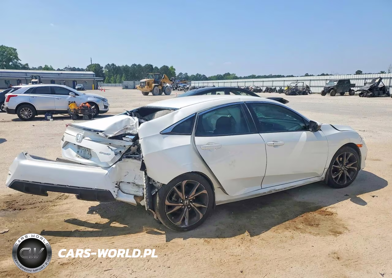 2020 Honda Civic Sport VIN:19XFC2F83LE211215 - 3