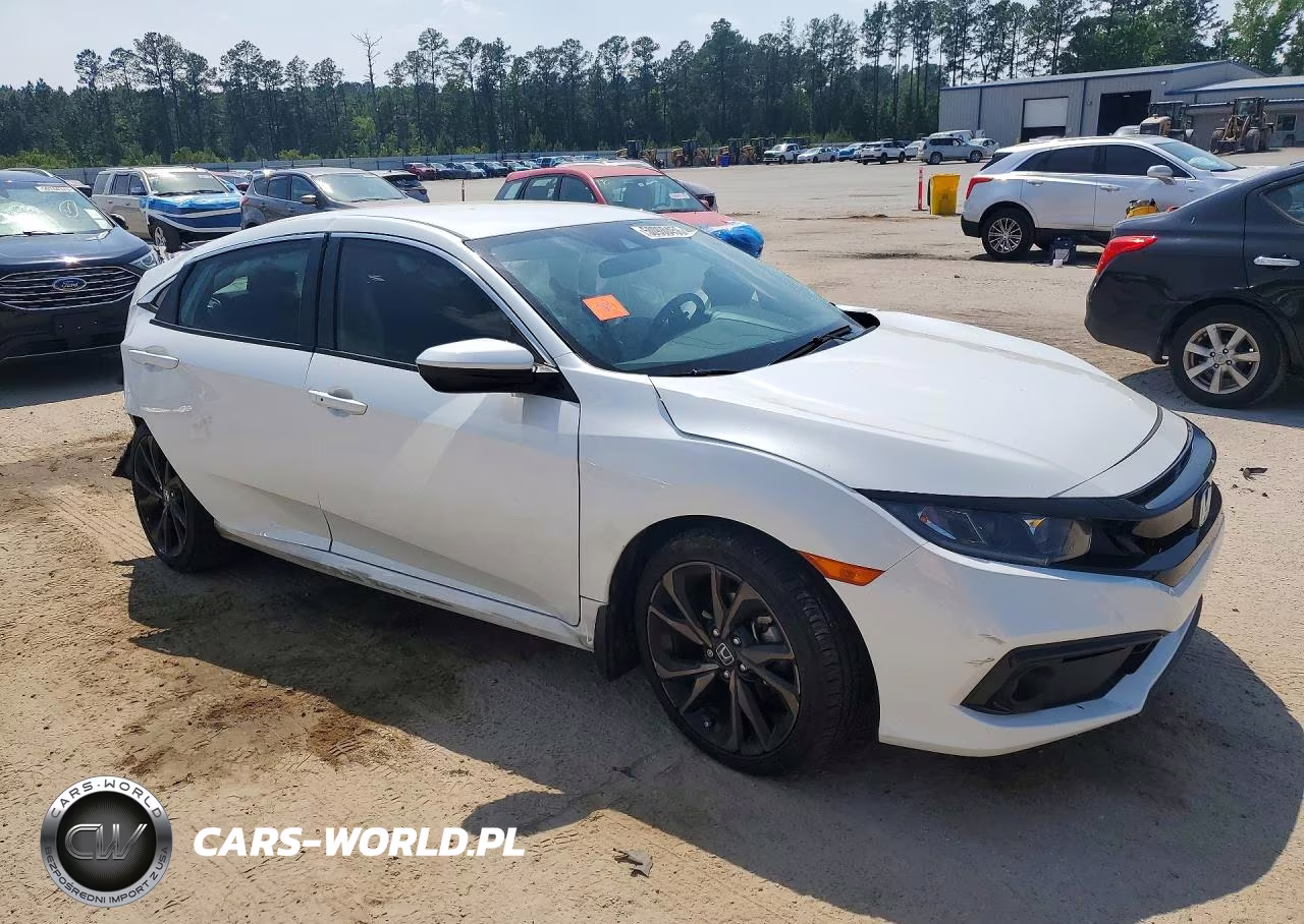 2020 Honda Civic Sport VIN:19XFC2F83LE211215 - 4