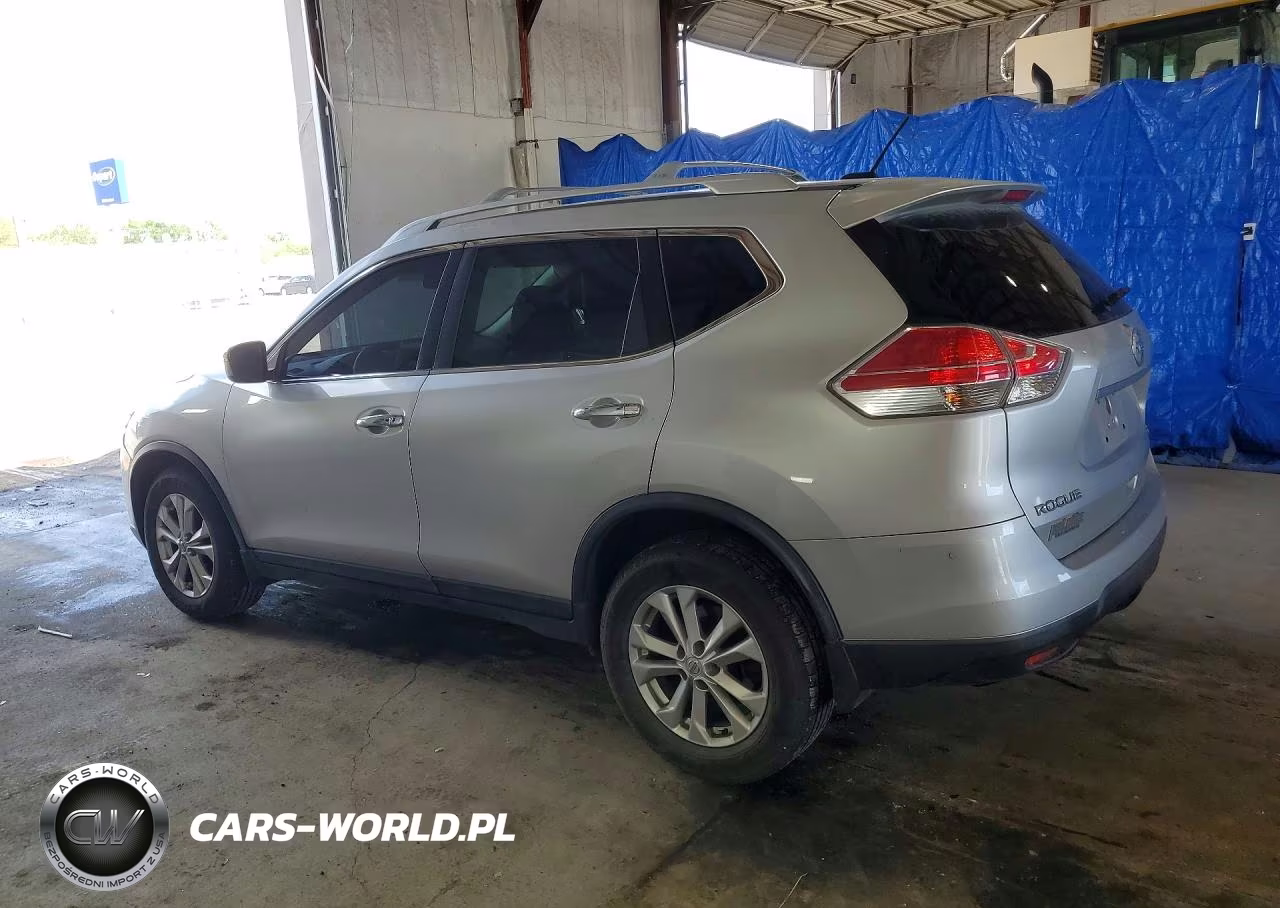 2016 Nissan Rogue Sv VIN:KNMAT2MV6GP676208 - 2
