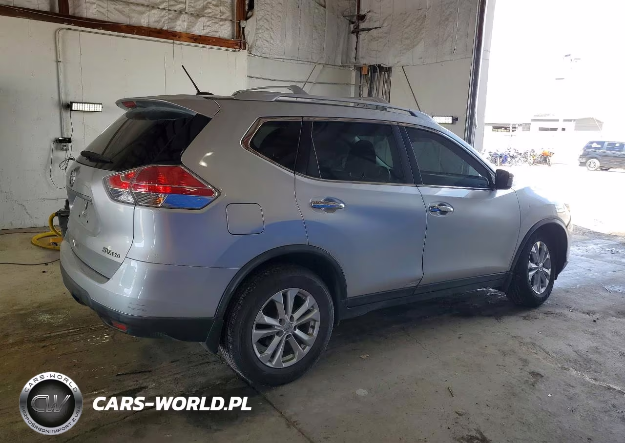 2016 Nissan Rogue Sv VIN:KNMAT2MV6GP676208 - 3