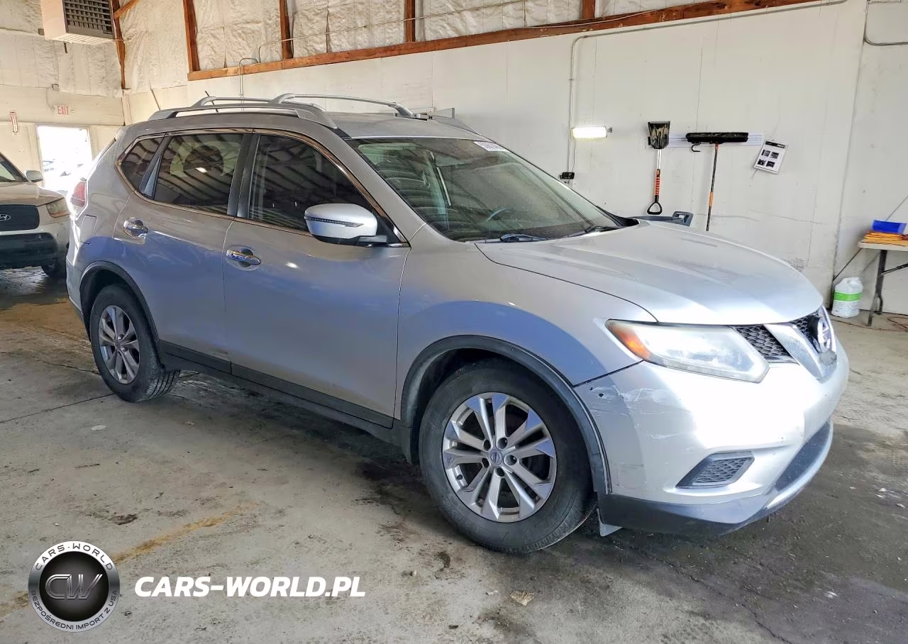 2016 Nissan Rogue Sv VIN:KNMAT2MV6GP676208 - 4