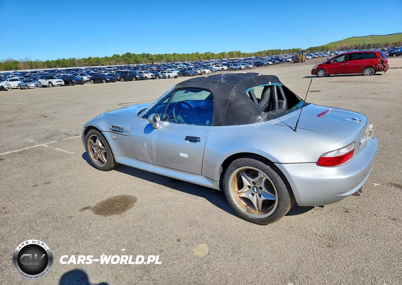2000 BMW M Roadster VIN:WBSCK9340YLC92989 - 2