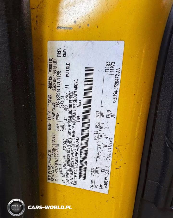 2015 Ford Transit T-250 Delivery Van VIN:1FTCR3XM9FKA30043 - 10