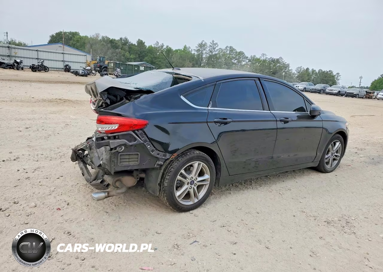2018 Ford Fusion Se VIN:3FA6P0H77JR243075 - 3