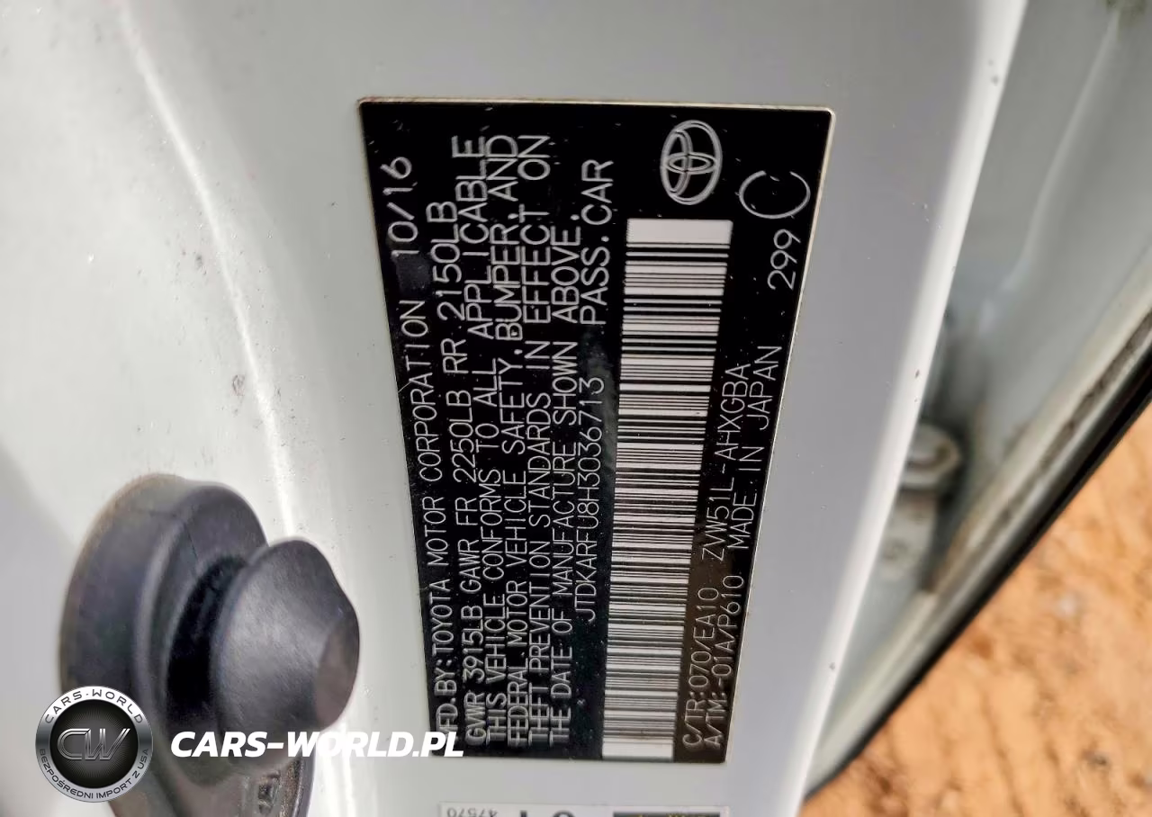 2017 Toyota Prius Four VIN:JTDKARFU8H3036713 - 12