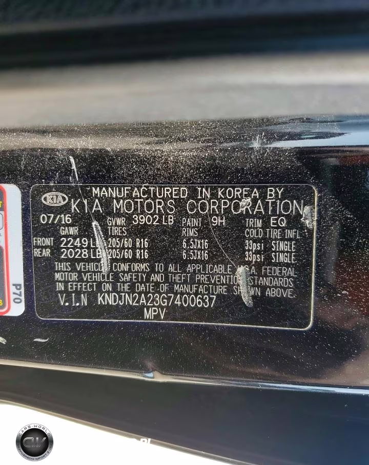 2016 Kia Soul Base VIN:KNDJN2A23G7400637 - 14