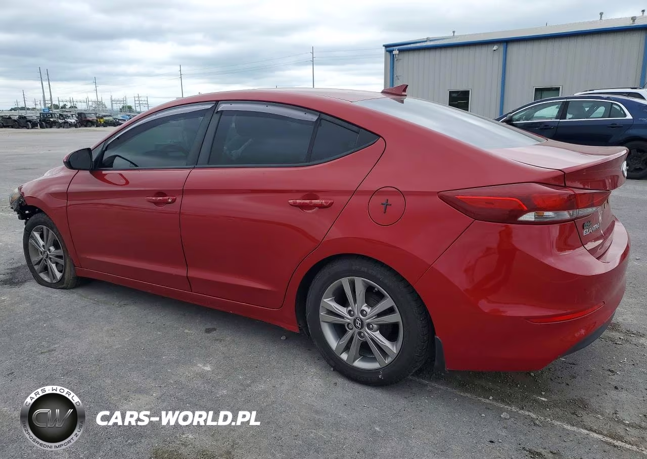 2017 Hyundai Elantra Se VIN:KMHD84LF8HU196075 - 2