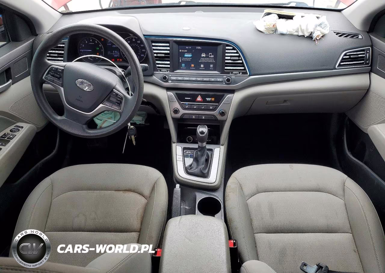 2017 Hyundai Elantra Se VIN:KMHD84LF8HU196075 - 8